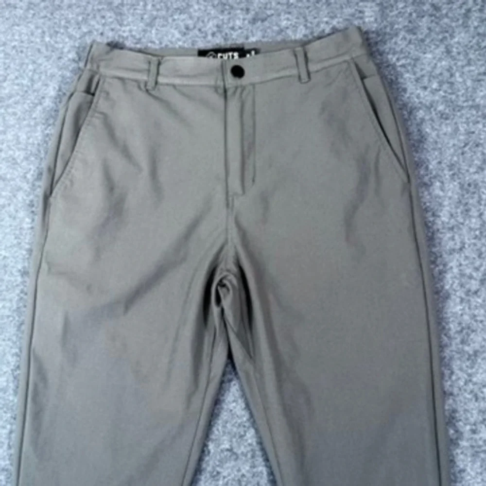 Cuts Clothing Jogger Pants Mens Medium M Olive Green Athletic Casual Performance